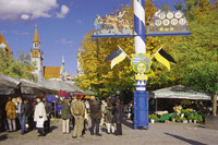 Viktualienmarkt near Marienplatz, Munich